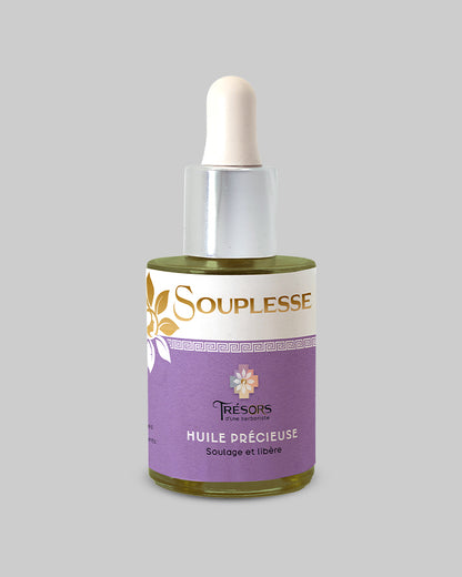 Huile précieuse souplesse